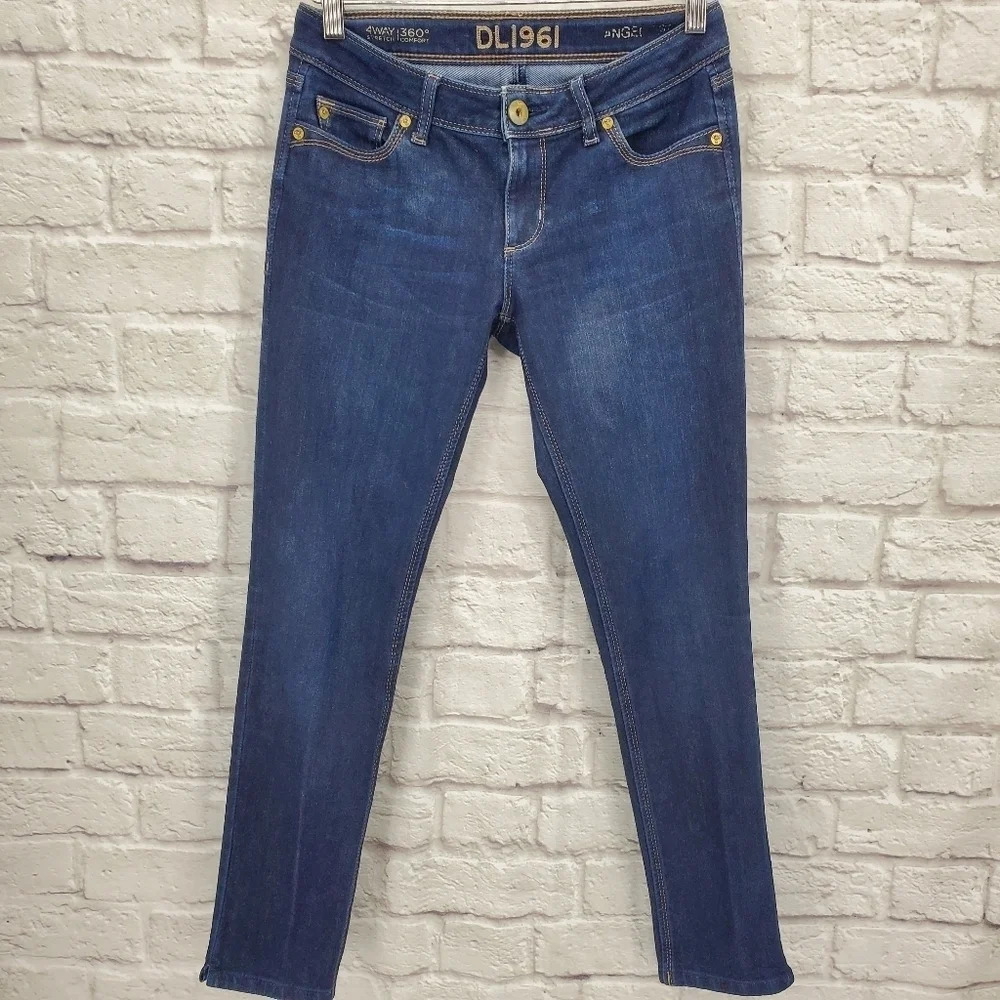 DL1961 Angel Mid Rise Skinny Ankle Sz 26 Jeans